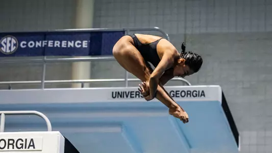 Alejandra Estudillo Torres at the 2025 SEC Championships