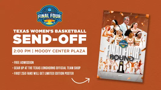 2025 WBB Final Four Sendoff