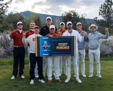 2025 men's golf - ticket punched at NCAA Reno Regional