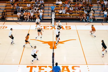 Volleyball orange and white
