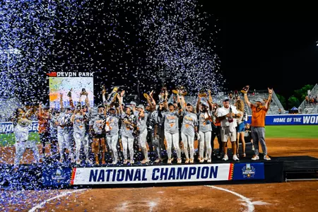 Softball Postgame Celebration
