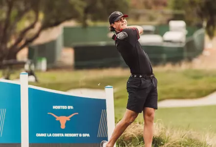Matt Comegys action (courtesy Texas Tech Athletics)