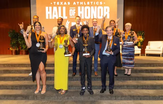 2025 Hall of Honor Class group photo at induction ceremony