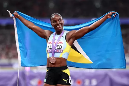 Julien Alfred wins bronze at World Championships