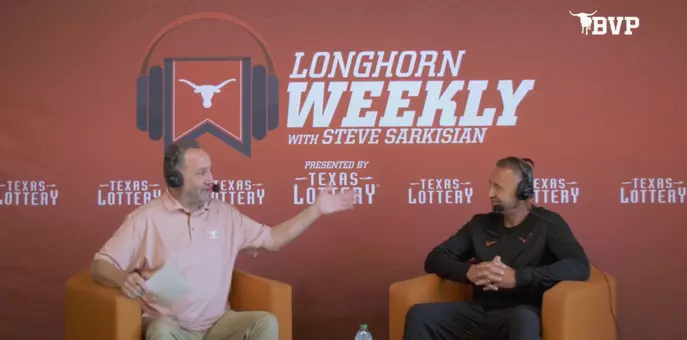 Longhorn weekly with Steve Sarkisian 09182025