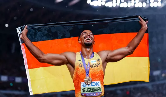 Leo Neugebauer wins World Championships Decathlon