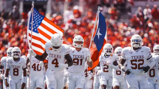 Texas football runout vs. Ohio State 2025
