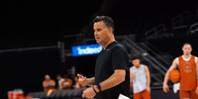 Sean Miller at practice - Fall 2025