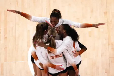 Volleyball Team Shot vs. Stanford
