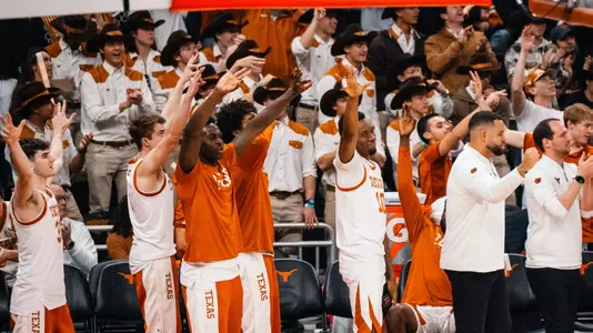 bench celebration vs Georgia