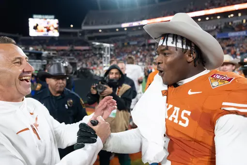 Colin Simmons w/ Sark After Cheez-It Citrus Bowl