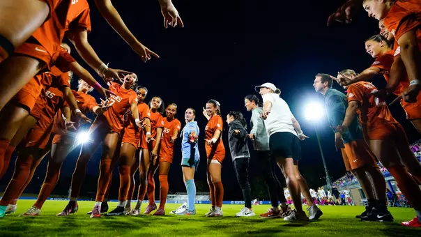Team Huddle at Kentucky