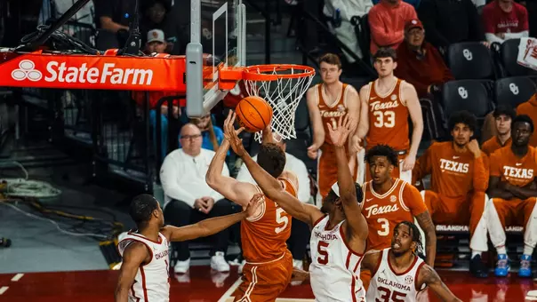 Camden Heide drive at Oklahoma
