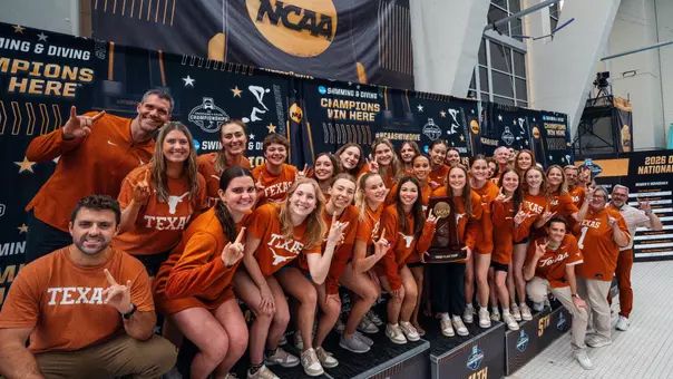 WSD on the podium with the third place trophy