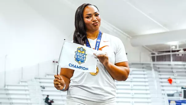 Gia Meeks 2026 SEC T&F Indoor WT Champion