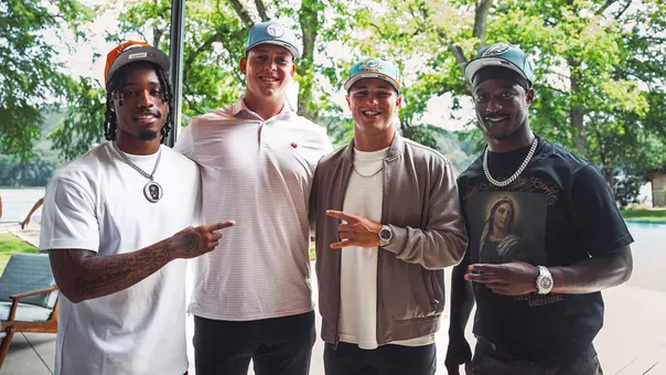 Jahdae Barron Gunnar Helm Michael Taaffe Andrew Mukuba Taffe Draft Party 042526