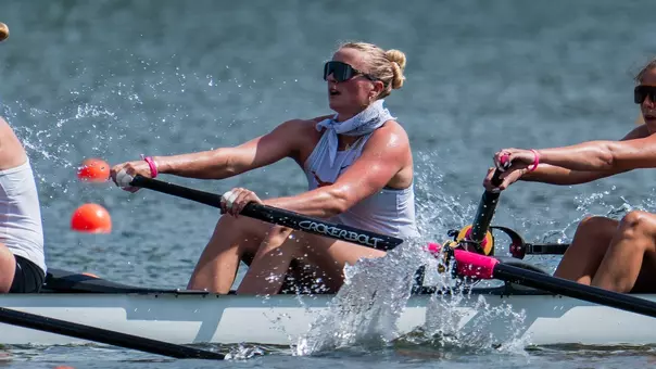 Phoebe Wise at NCAA Rowing practice