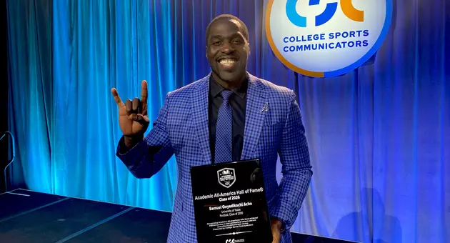 Sam Acho CSC Academic All-America Hall of Fame 060826