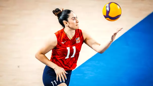 Texas VB at VNL with USAV