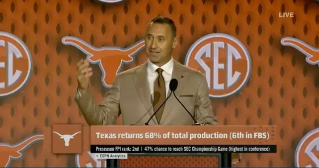 Steve Sarkisian SEC media day press conference