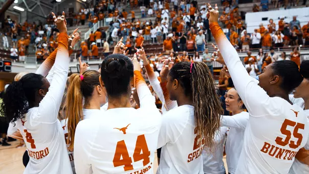 Volleyball Celebration Huddle