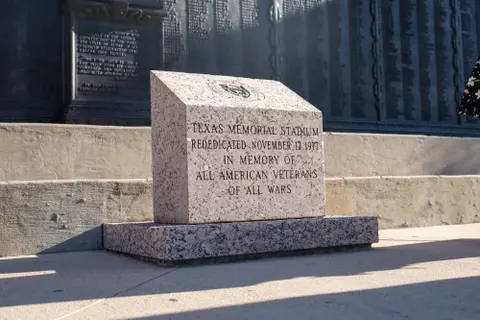 Texas Memorial Veteran Wreath Lay