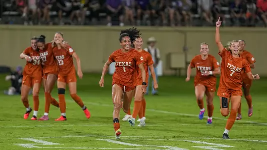 Ava McDonald Goal Celebration at TCU