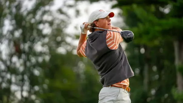 Matt Comegys tee shot