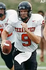 Texas Tech quarterback Rob Peters takes off downfield during Saturday's loss at Missouri.