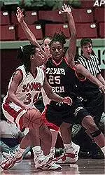 Keitha Dickerson prepares for Southern Methodist.