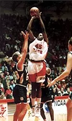 Angie Braziel named Big 12<br>player of week after scoring<br>second double-double of season.