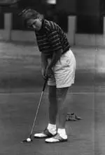 Golf standout Brooke Lowrence<br>fell just short of<br> an NCAA Tournamnet bid.