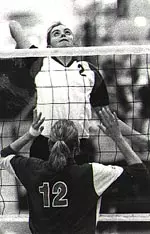 Courtney Putnam and company<BR> easily defeat UM-Milwuakee.