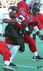 Ricky Williams enjoys another<BR> big day for the Raiders.