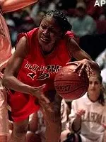 Aleah Johnson scored 21 points to help the Lady Raiders past No. 23 Kansaas, 76-56, Saturday.