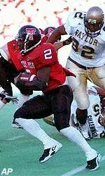 Ricky Williams rushed for two touchdowns in Saturday's 28-0 victory over Baylor.