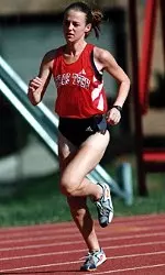 All-Conference distance runner Kristen Koppes.