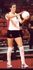 Senior middle blocker Kate Jury-Shannon and the Red Raider Volleyball team travels to Oklahoma this weekend for a match with the OU Sooners