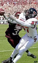 Junior wide receiver Darrell Jones and the Red Raiders will play one of the toughest schedules ever in 2001.