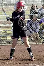Senior Shauna Briggs returned to her hometown Thursday, scoring three runs, driving in three runs and homering in Tech's two victories.
