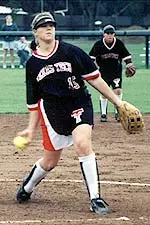 Tech senior Amanda Renfro struck out her 1,000 batter and pitched in her 1,000 inning this past weekend at the Capital Classic in Sacramento, Calif.
