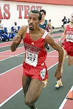 Senior Gezachw Yossef automatically qualified and set a school record in the mile run at the Cyclone National Track & Field Qualifier this weekend in Ames, Iowa.