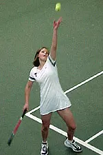 Freshman Irina Tereschenko was named All-Big 12 on Friday after compiling a 12-5 mark this season in singles for the Red Raiders.