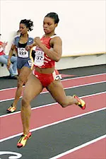 Senior Tami Zachary helped the Red Raiders 4x400-meter relay squad set a school record at the Penn Relays on Saturday.