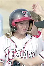 Senior catcher Shauna Briggs was given the Red Raider Award for courage, determination and leadership at Saturday's softball banquet.