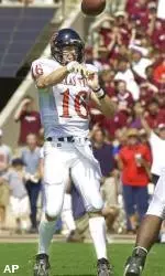 Kliff Kingsbury threw for 510 yards and five touchdowns Saturday against Missouri.