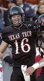 Kliff Kingsbury was named the Big 12 Co-Offensive Player of the Week.