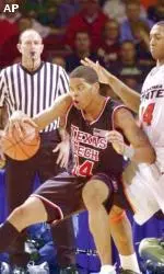 Andre Emmett's double-double paced the Red Raiders in an 84-66 win over TCU, Tuesday.