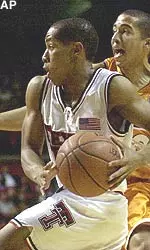 Will Chavis scores 18 points in the Red Raiders 74-53 victory over Texas A&M.