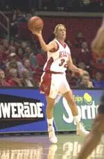 Senior Amber Tarr is the second leading scorer for the Lady Raiders averaging 11.5 points per game.